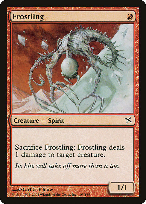 Frostling highlighted card art