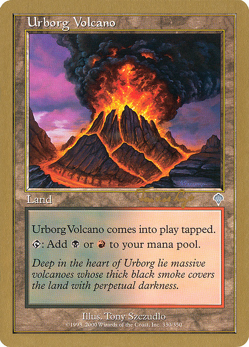 Urborg Volcano from World Championship Decks 2001