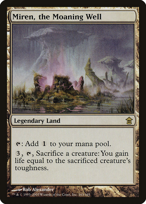 Miren, the Moaning Well from Saviors of Kamigawa