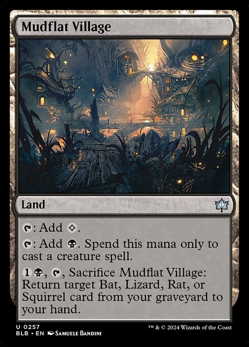 Mudflat Village highlighted card art