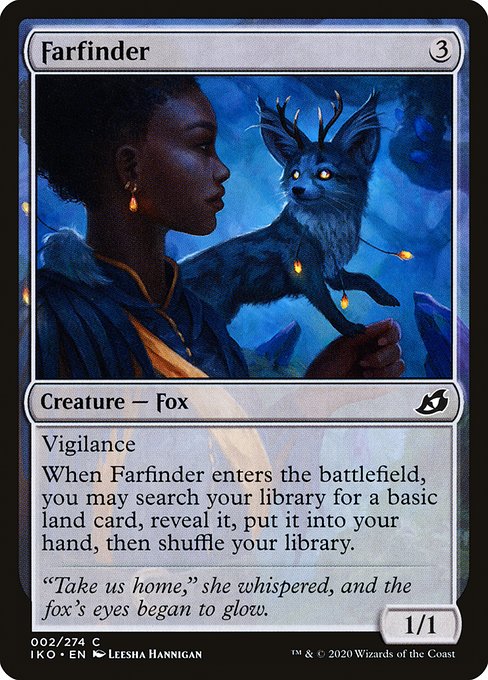 Farfinder highlighted card art