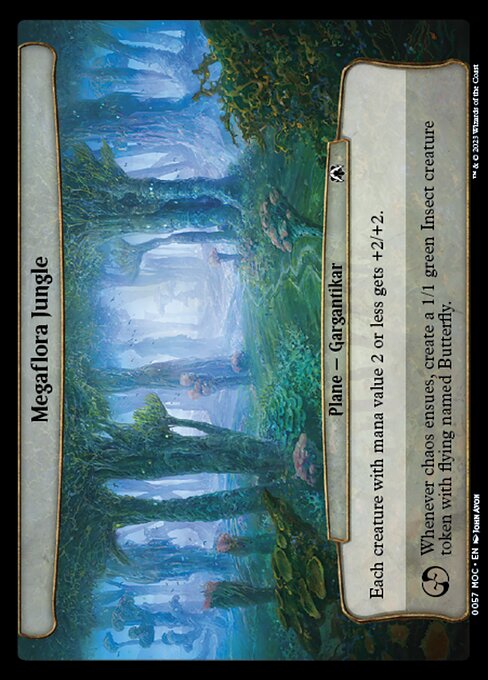 Megaflora Jungle highlighted card art