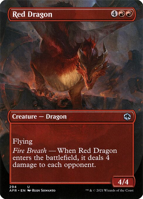 Red Dragon from Adventures in the Forgotten Realms