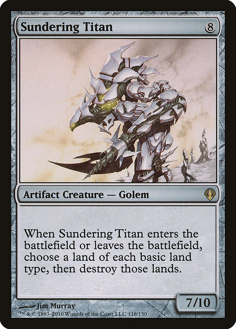 Sundering Titan from Archenemy