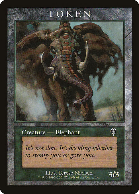 Elephant from Magic Player Rewards 2001
