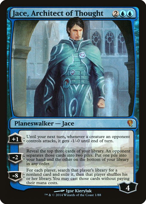 Jace, Architect of Thought from Duel Decks: Jace vs. Vraska