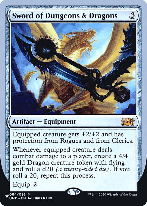 Sword of Dungeons & Dragons highlighted card art