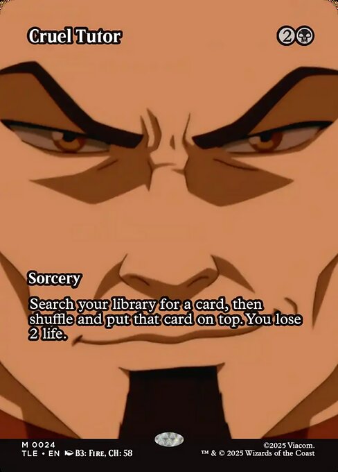 Cruel Tutor from Avatar: The Last Airbender Eternal