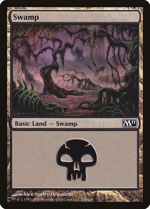 Swamp from Magic 2011