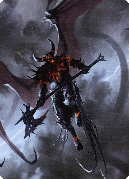 Burning-Rune Demon // Burning-Rune Demon highlighted card art