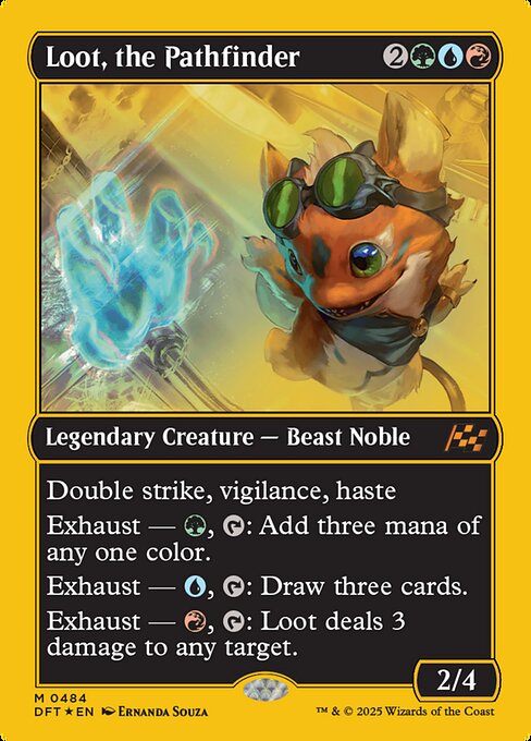 Loot, the Pathfinder from Aetherdrift