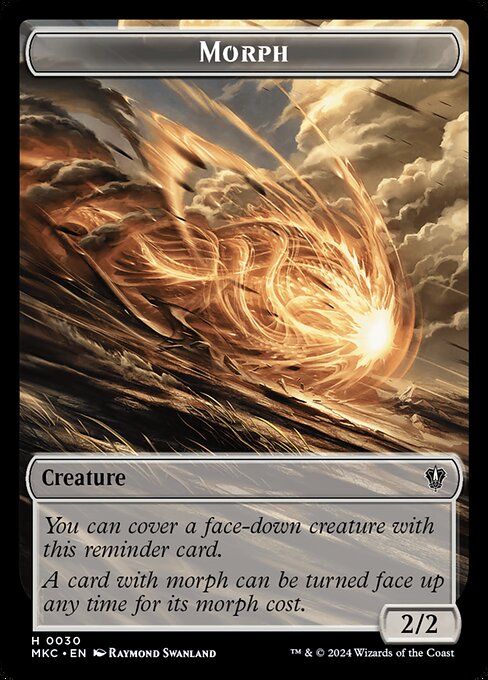 Morph highlighted card art
