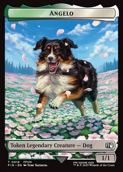 Angelo highlighted card art