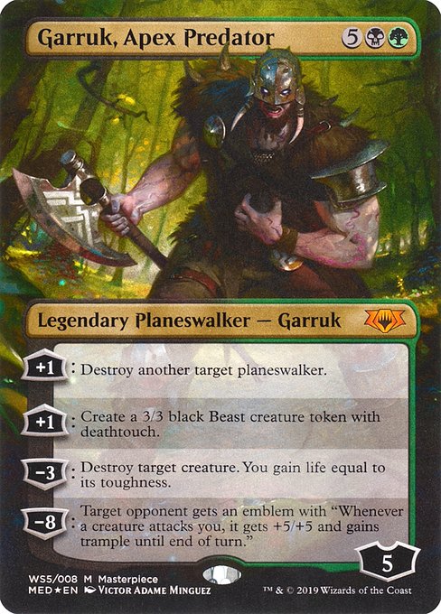 Garruk, Apex Predator from Mythic Edition