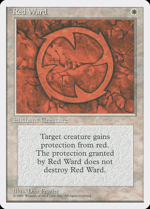 Red Ward from Fourth Edition