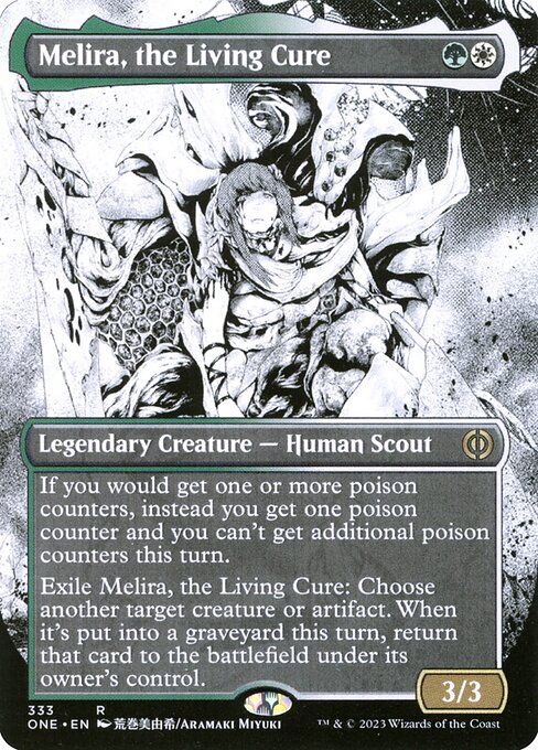 Melira, the Living Cure from Phyrexia: All Will Be One