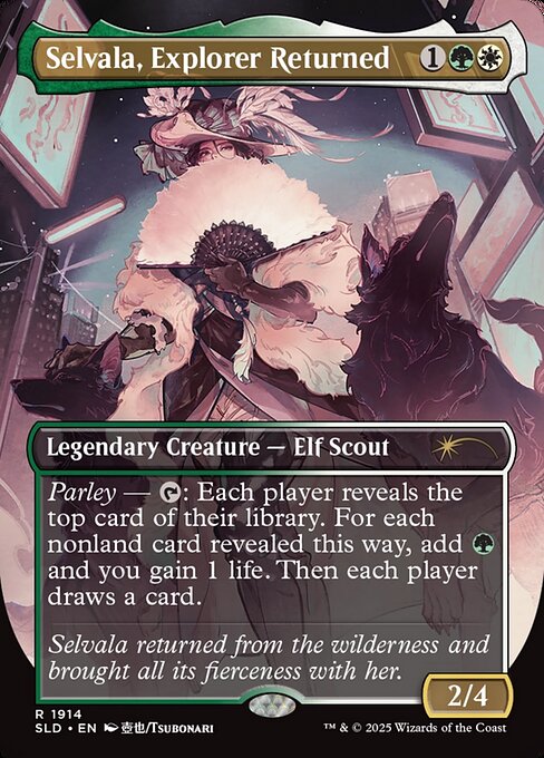Selvala, Explorer Returned highlighted card art