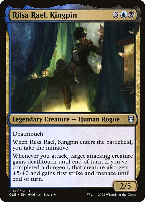 Rilsa Rael, Kingpin highlighted card art