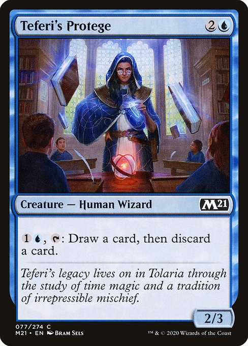 Teferi's Protege from Core Set 2021
