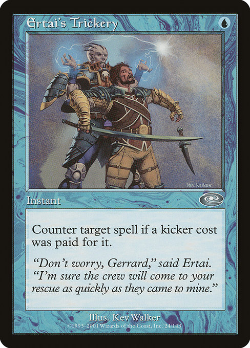 Ertai's Trickery highlighted card art