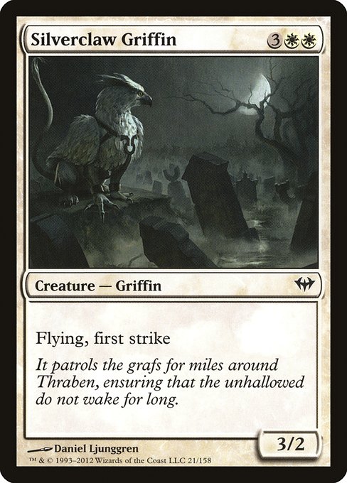 Silverclaw Griffin highlighted card art