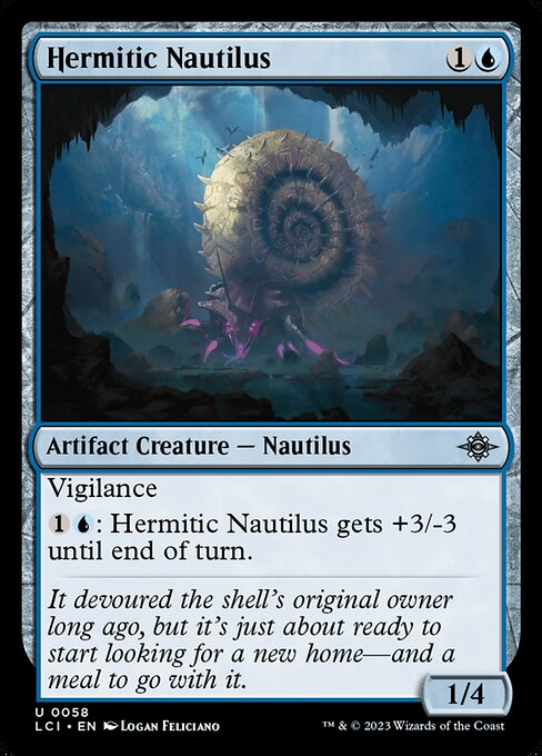 Hermitic Nautilus highlighted card art
