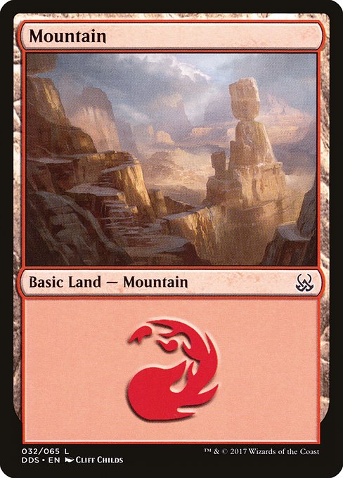 Mountain from Duel Decks: Mind vs. Might
