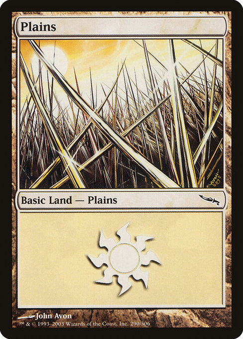 Plains from Mirrodin