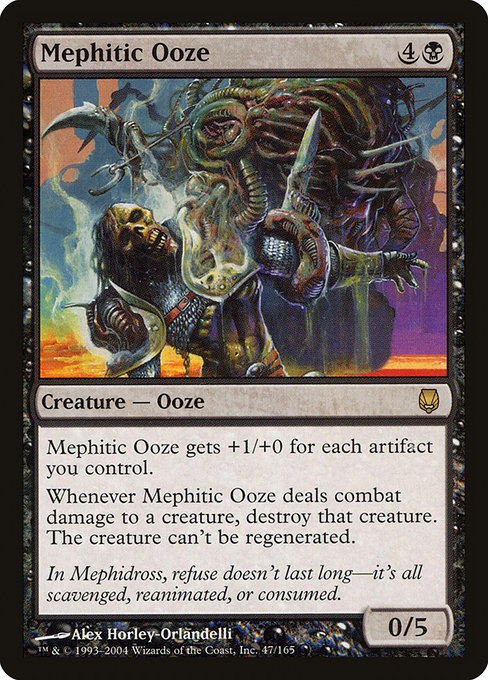 Mephitic Ooze highlighted card art