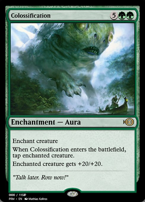 Colossification from Magic Online Promos