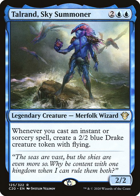 Talrand, Sky Summoner from Commander 2020