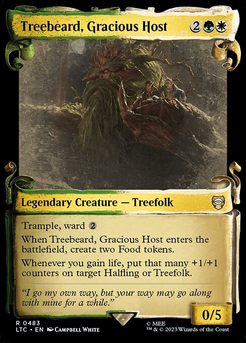 Treebeard, Gracious Host highlighted card art
