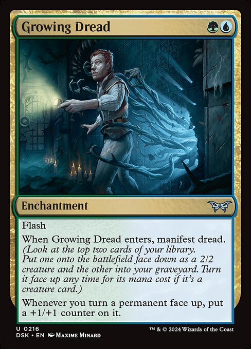 Growing Dread highlighted card art