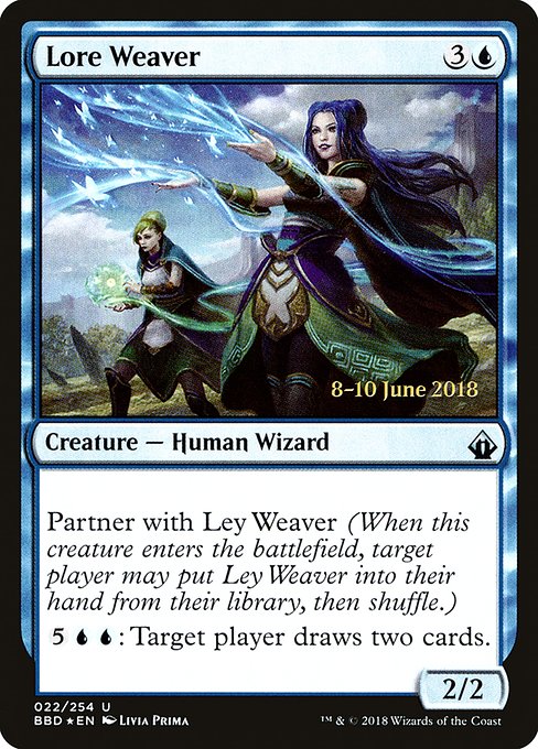 Lore Weaver highlighted card art