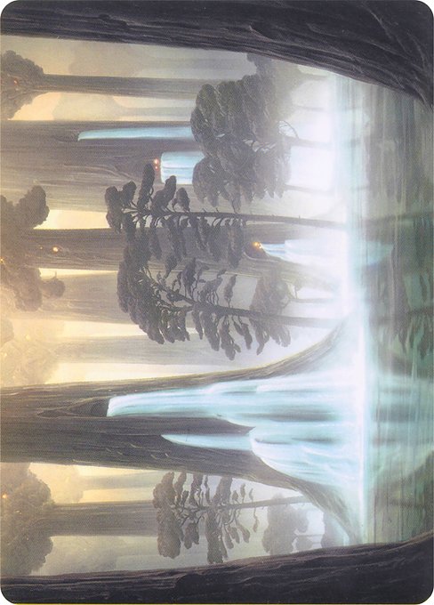 Waterlogged Grove // Waterlogged Grove highlighted card art
