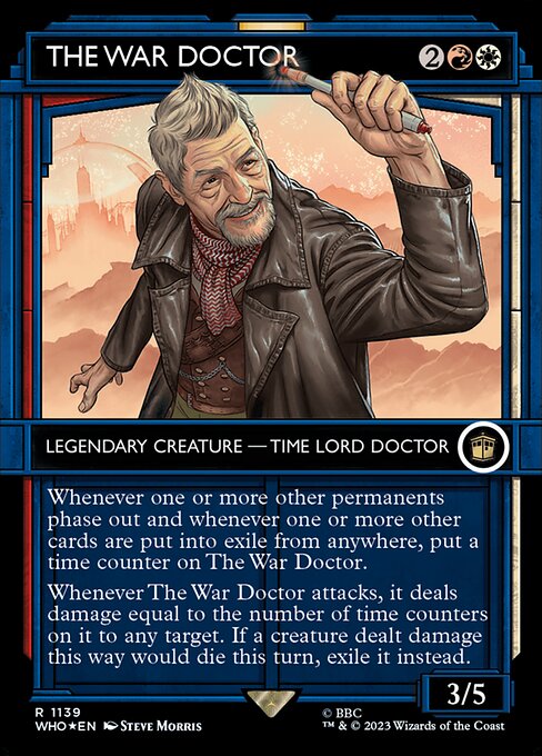 The War Doctor from Doctor Who