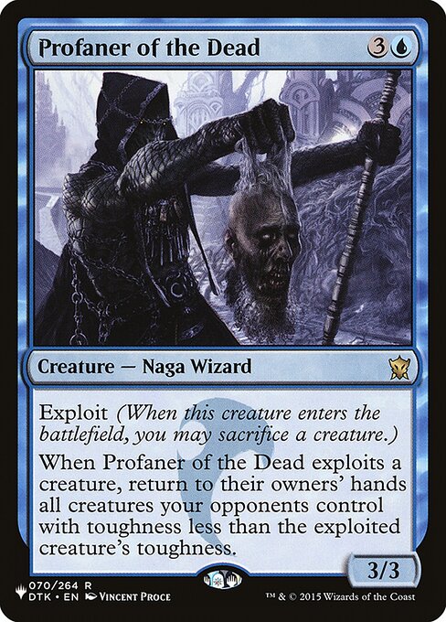 Profaner of the Dead highlighted card art