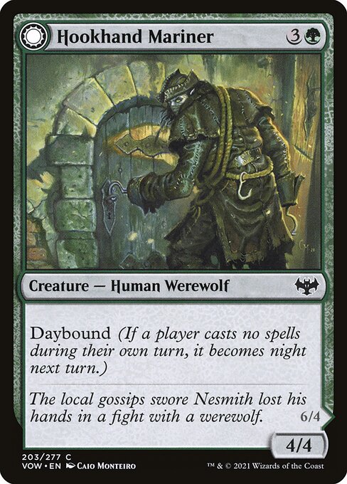 Hookhand Mariner // Riphook Raider from Innistrad: Crimson Vow
