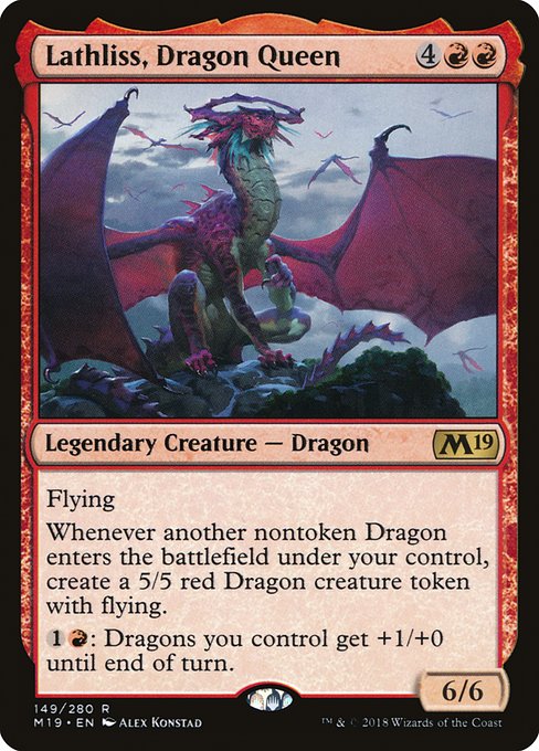 Lathliss, Dragon Queen from Core Set 2019
