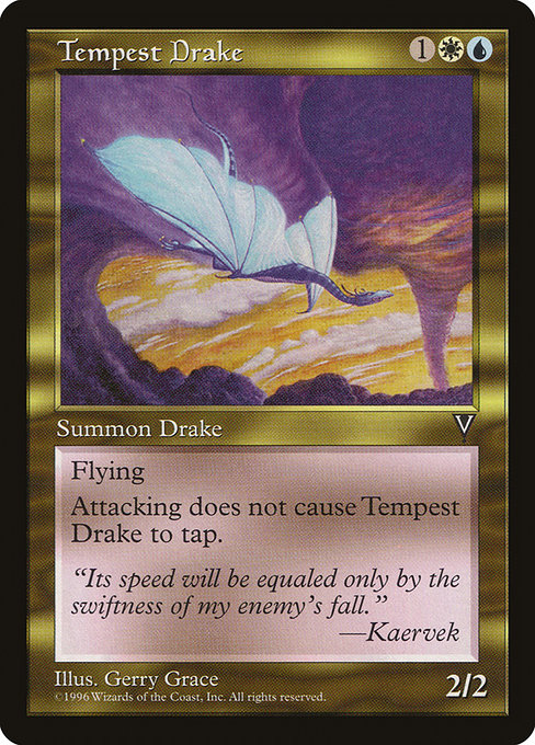 Tempest Drake highlighted card art