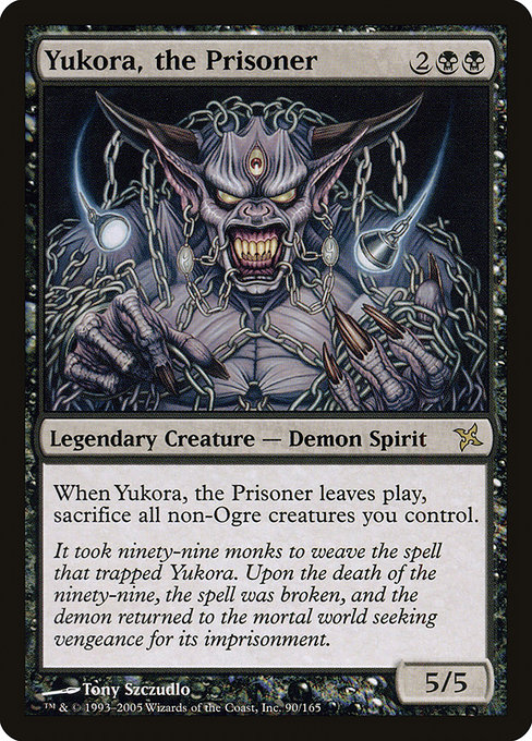 Yukora, the Prisoner highlighted card art