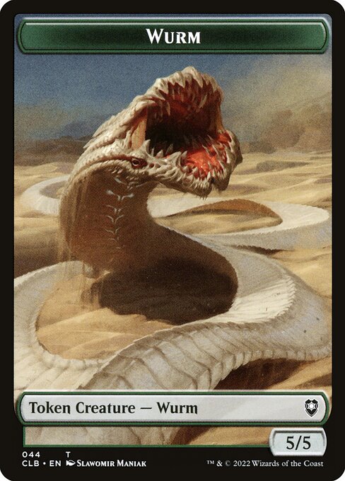 Wurm from Battle for Baldur's Gate Tokens