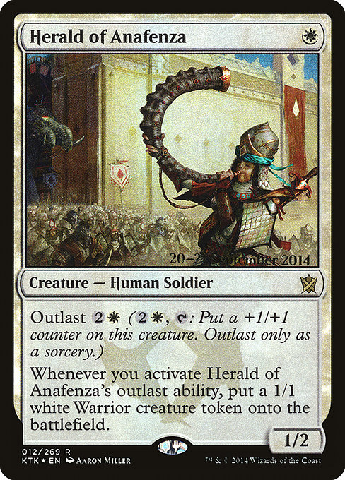 Herald of Anafenza highlighted card art