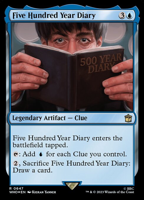 Five Hundred Year Diary highlighted card art