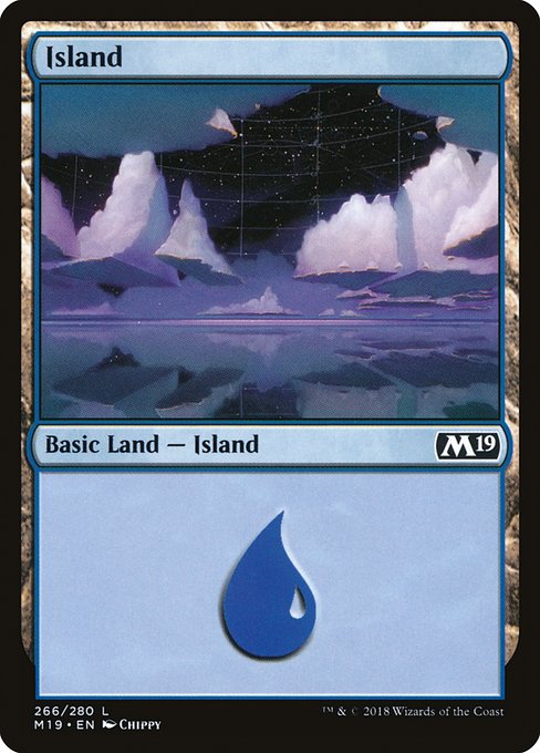 Island from Core Set 2019