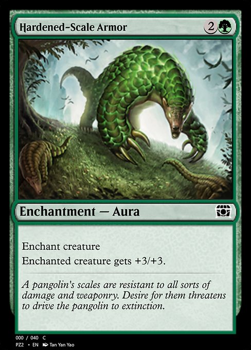 Hardened-Scale Armor highlighted card art