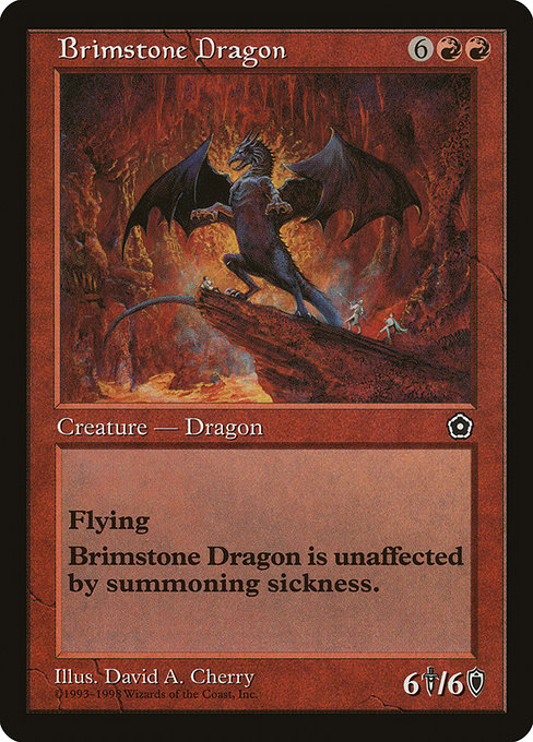 Brimstone Dragon from Portal Second Age