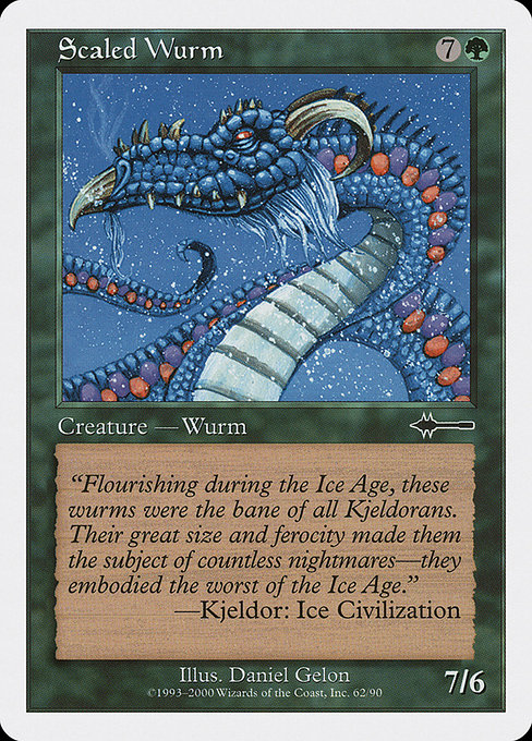 Scaled Wurm from Beatdown Box Set