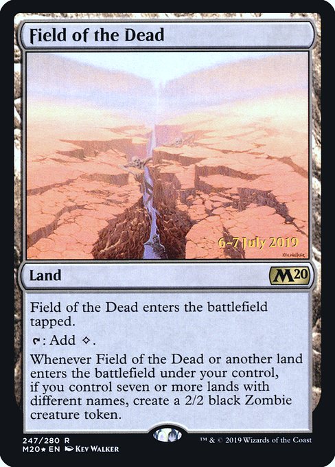 Field of the Dead from Core Set 2020 Promos