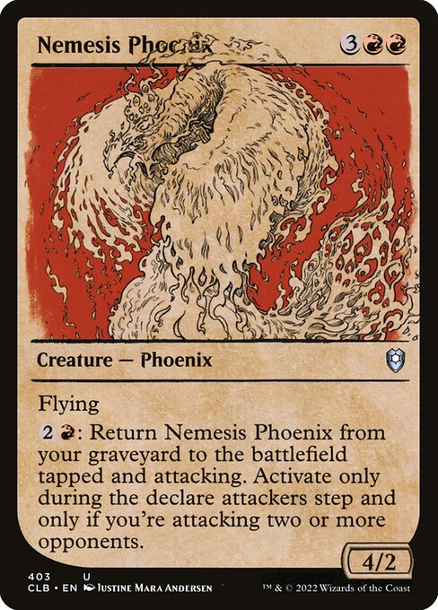 Nemesis Phoenix from Commander Legends: Battle for Baldur's Gate